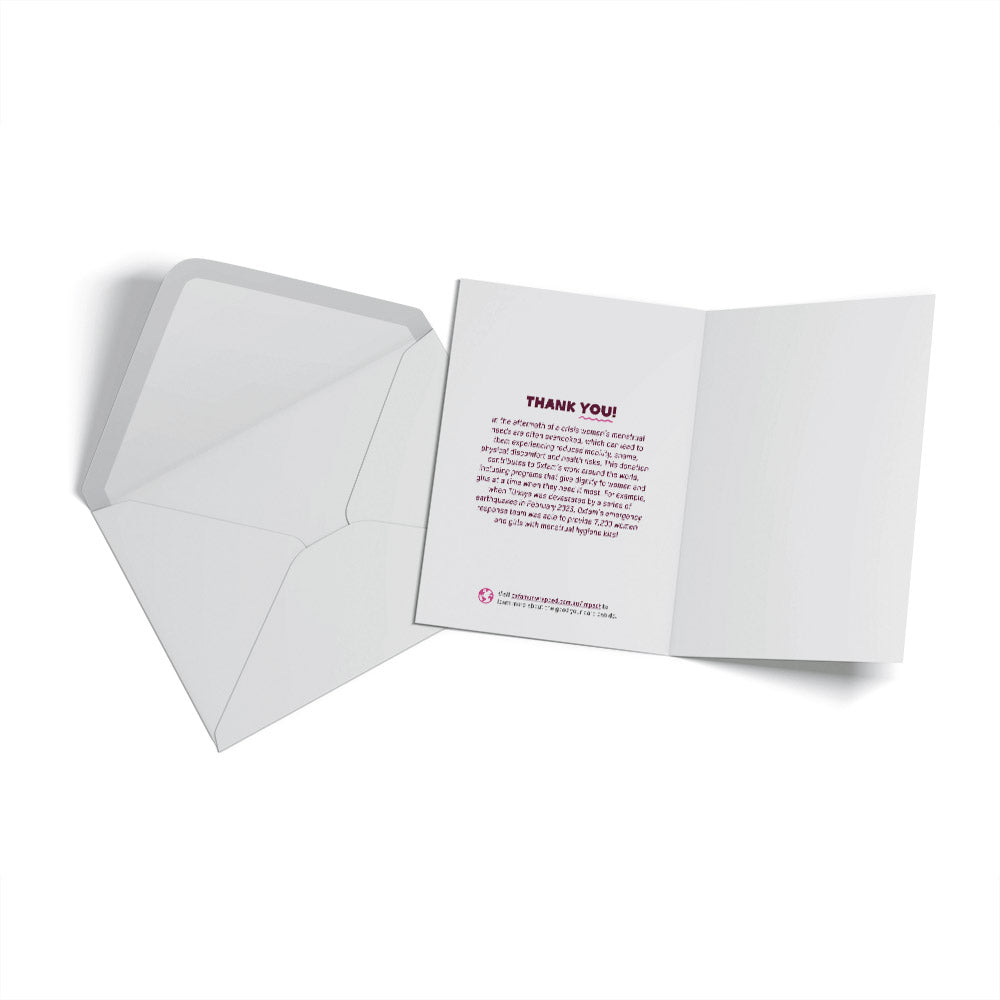 Menstrual Supplies Menstrual Supplies