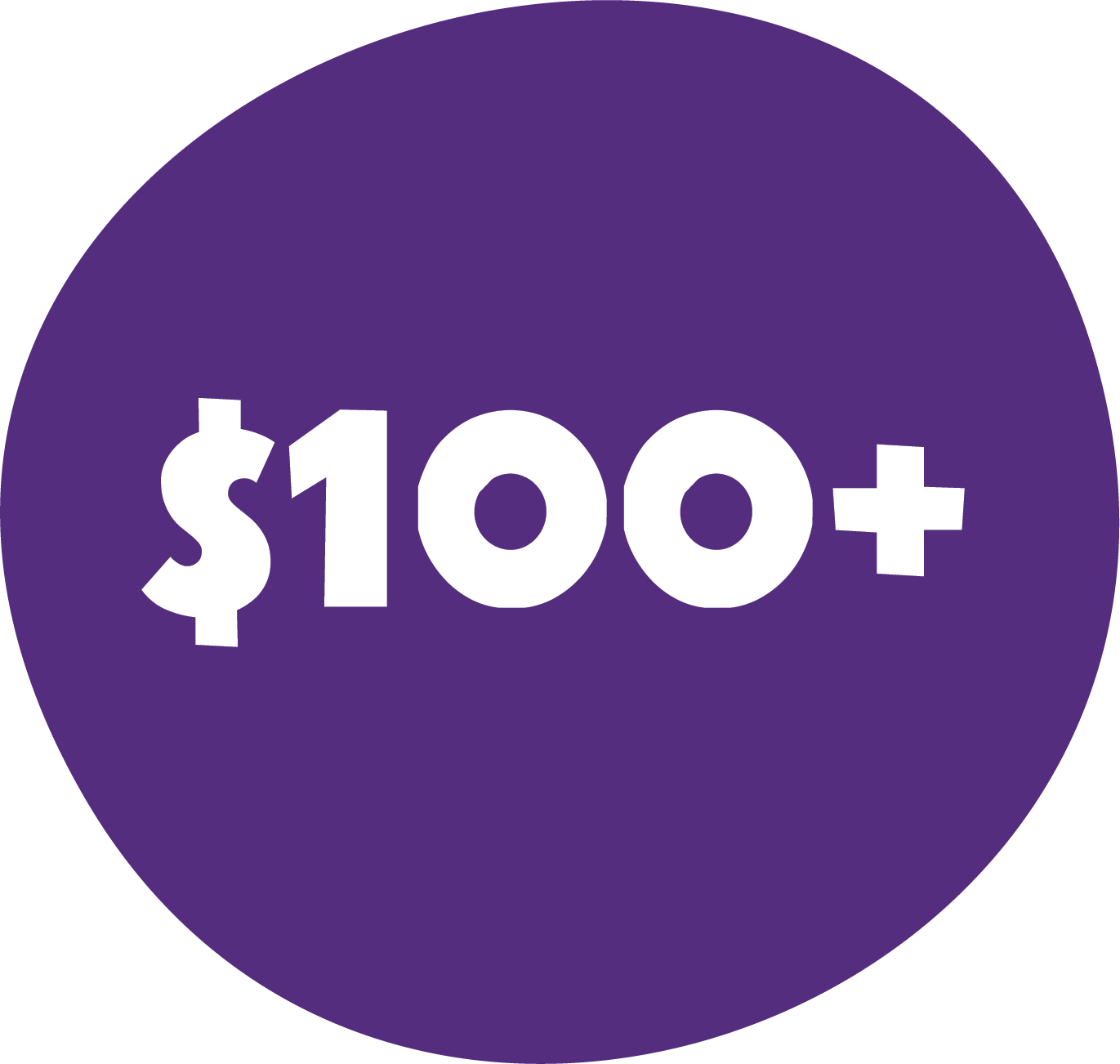 Over $100