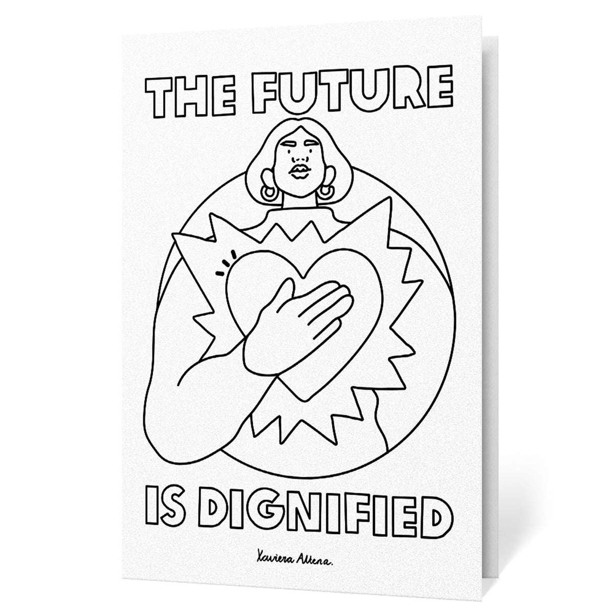 The Future is Dignified. Oxfam x Xaviera Altena