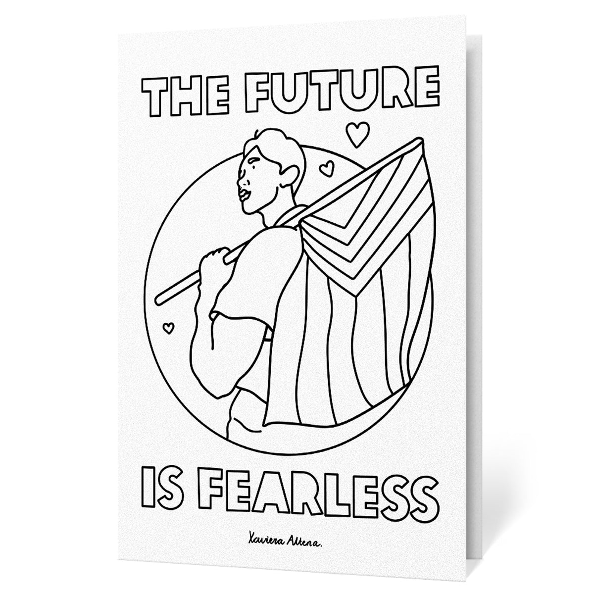 The Future is Fearless. Oxfam x Xaviera Altena