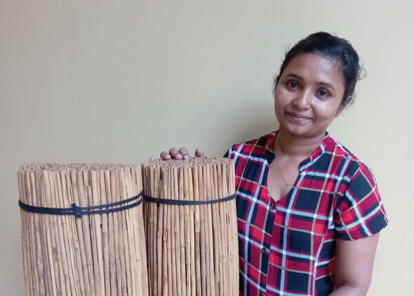 Caption: Sri Lanka: Rishani grows and sells cinnamon in the Kegalle district of Sri Lanka. Photo: Oxfam