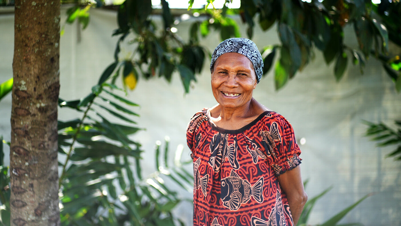 Papua ​New ​Guinea: Veronica Simogun is the founder of Oxfam partner Family for Change, who work to provide safety and security to women affected by gender-based violence. Photo: Aimee Han/Oxfam